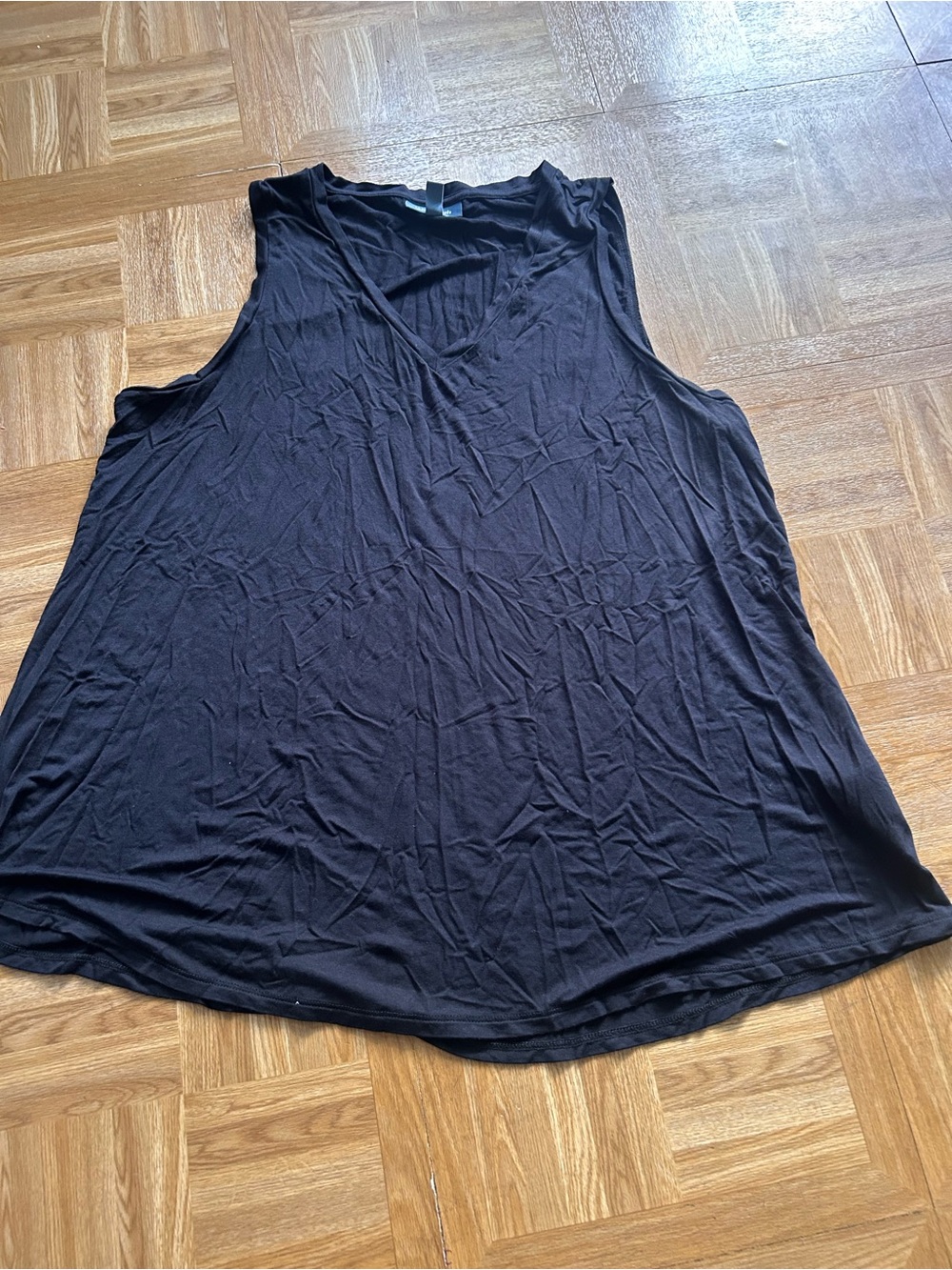 ModCloth Black Sleeveless Top- 1X